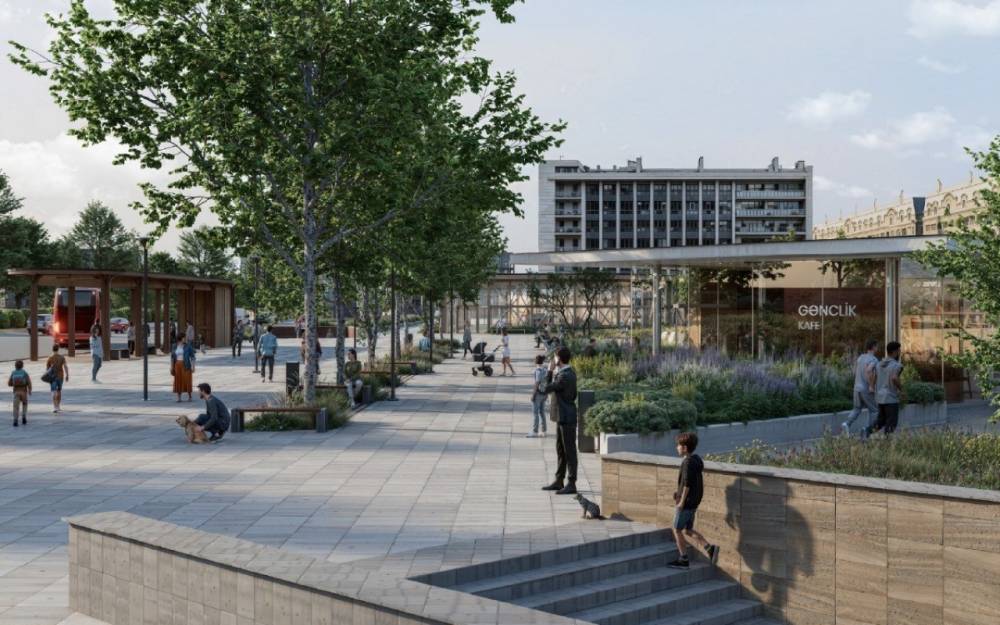 Bakıda Atatürk və Antena parkları birləşdirilir - FOTOLAR