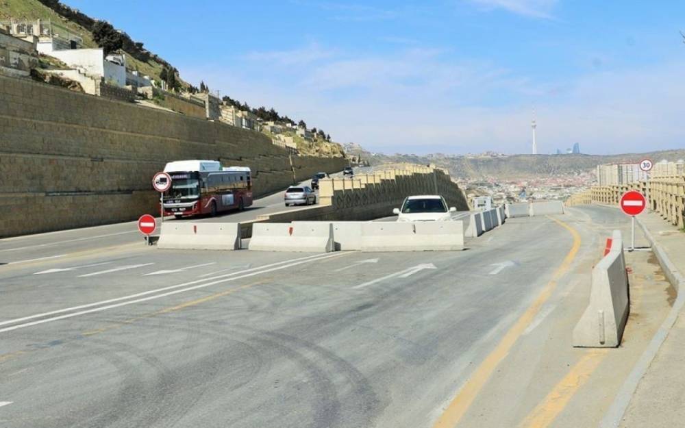 Bibiheybət yolunda təmir-bərpa işləri yekunlaşdırıldı