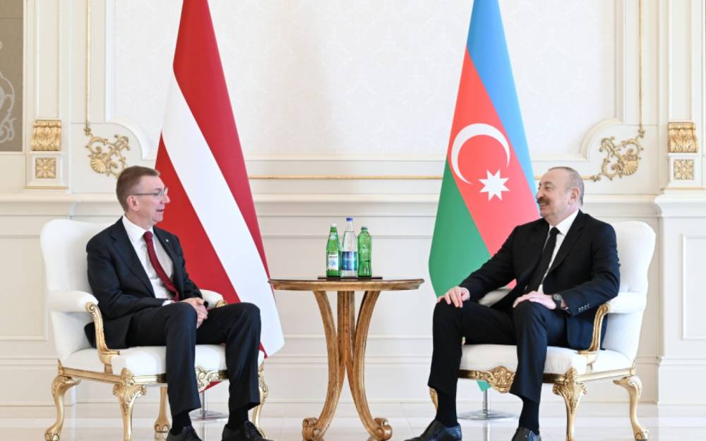 Liderlər təkbətək görüşdülər - FOTOLAR