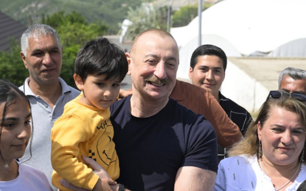 "Kəlbəcər indi dünyanın ən gözəl mənzərəli şəhərlərindən birinə çevrilir" - Prezident