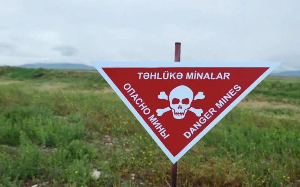  Azad edilmiş ərazilərdə 322 mina aşkarlanıb