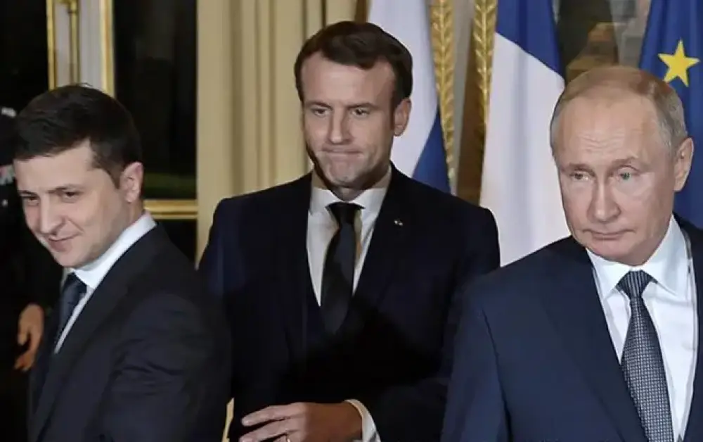 Makron Putin və Zelenskiyə bu təklifi etdi