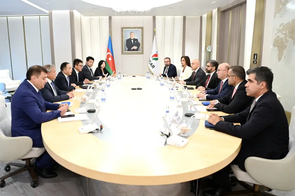 SOCAR və Çinin CC7 şirkəti neft kimyası sahəsində əməkdaşlığı müzakirə ediblər