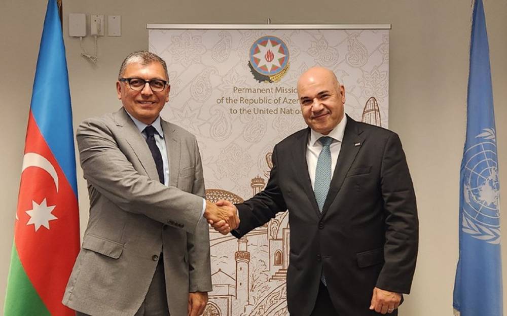 Azərbaycanla İraq arasında ikitərəfli məsələlər müzakirə olunub