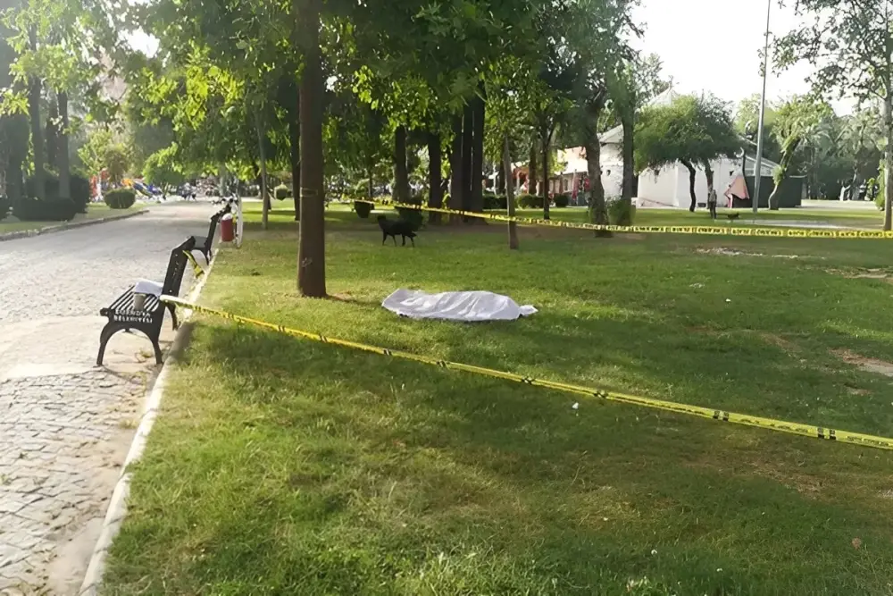 Bakıda parkda kişi ÖLDÜ