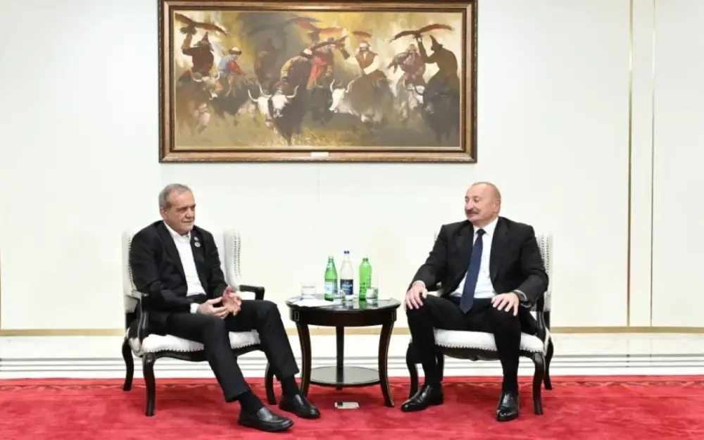 Azərbaycanla bütün sahələrdə münasibətləri genişləndirməkdə maraqlıyıq - Pezeşkian