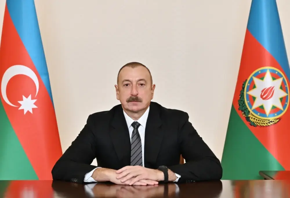 İlham Əliyev Qırğız Respublikasına işgüzar səfərə gəlib