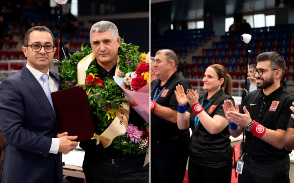 Azərbaycanlı güləş hakimi karyerasını başa vurub