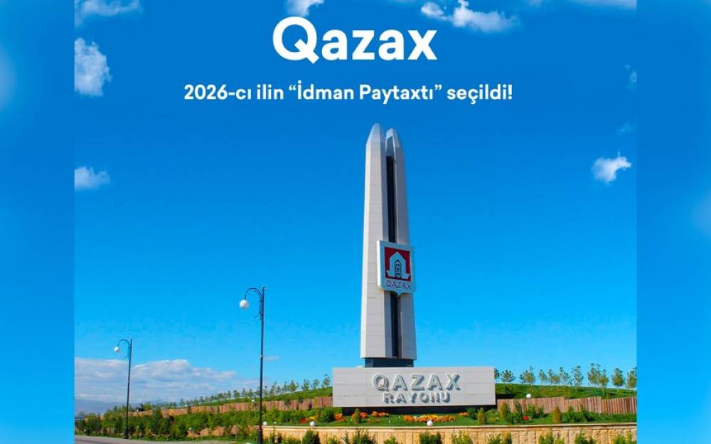 Qazax 2026-cı il üçün Azərbaycanın “İdman Paytaxtı” seçilib