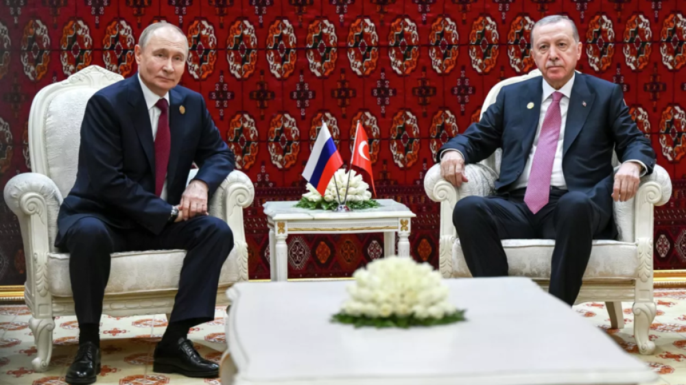 Peskov: Putin və Ərdoğan Aşkabatda keçirilən görüşdə Ukrayna ilə bağlı fikir mübadiləsi apardılar