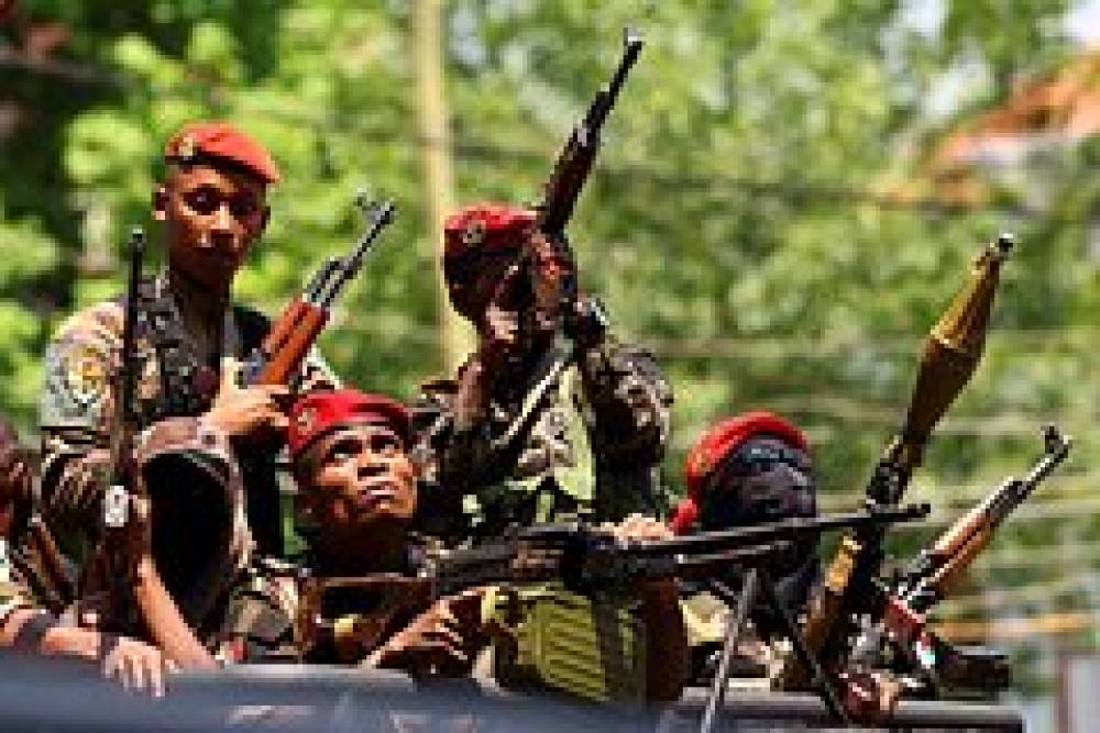 Rusiya Afrika ölkəsinə silah göndərdi 