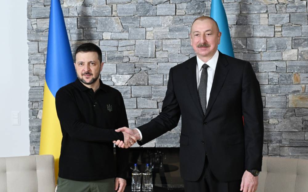 Zelenski İlham Əliyevə təbrik məktubu ünvanladı