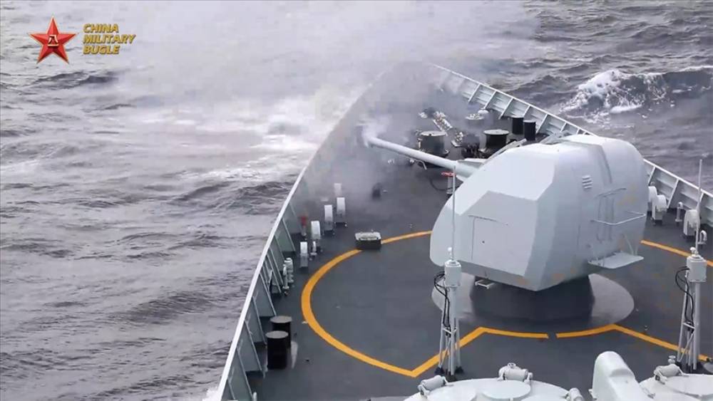 Çin Tayvanı mühasirəyə alan hərbi təlimlərini davam etdirir