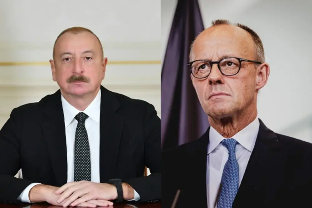 Fridrix Merts və İlham Əliyev bir-birini qarşılıqlı səfərə dəvət ediblər