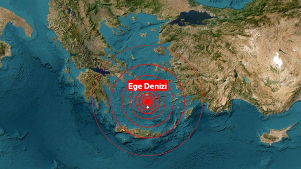 Egey dənizində ardıcıl 2 zəlzələ baş verdi