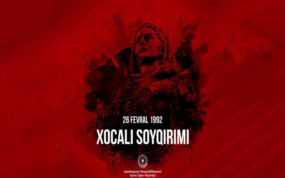 XİN Xocalı soyqırımının 33-cü ildönümü ilə bağlı bəyanat YAYDI