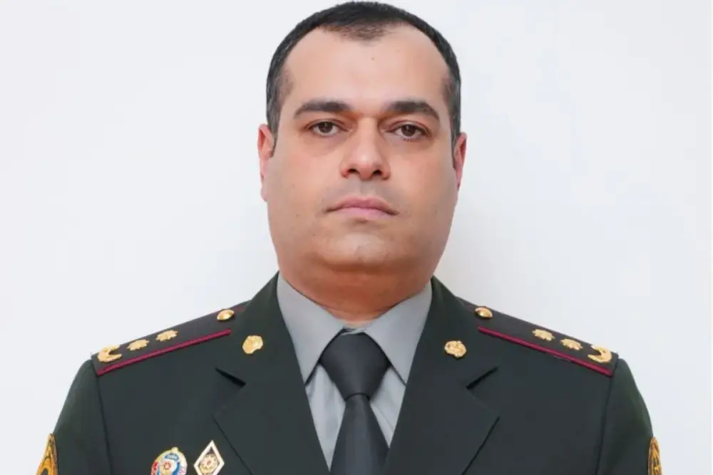Penitensiar Xidmətinin Mühafizə alayına yeni komandir təyin edilib - Nazir əmr izaladı