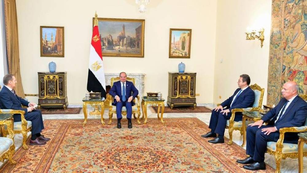Misir Prezidenti Qahirədə Rusiya Xarici Kəşfiyyat Xidmətinin rəhbərini qəbul edib
