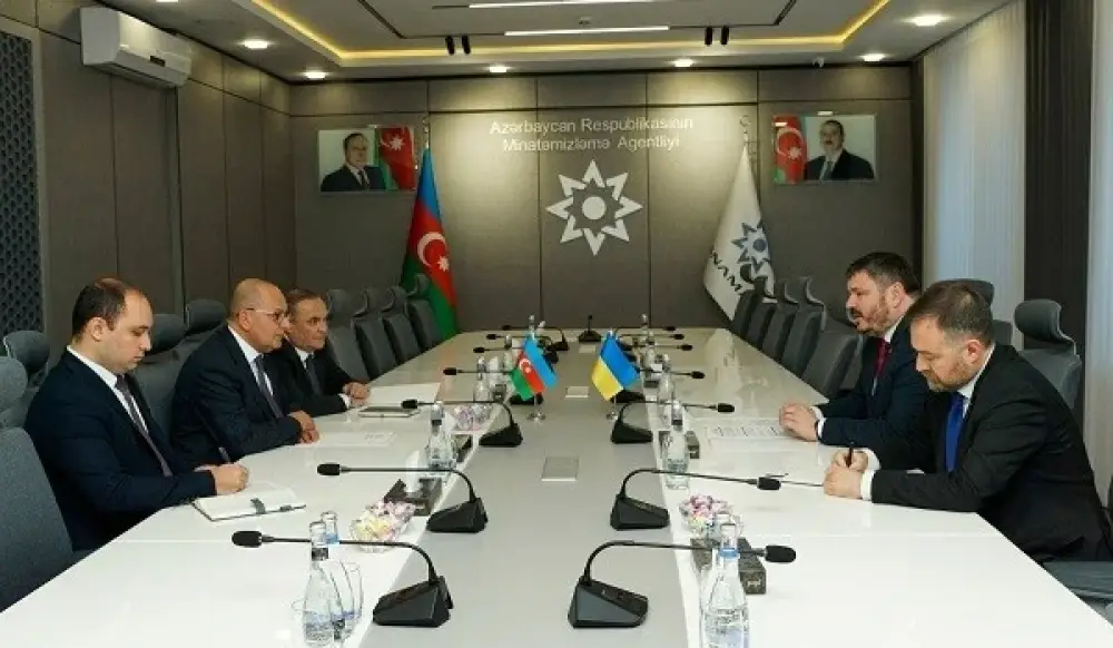 Azərbaycanla Ukrayna arasında mühüm müzakirə