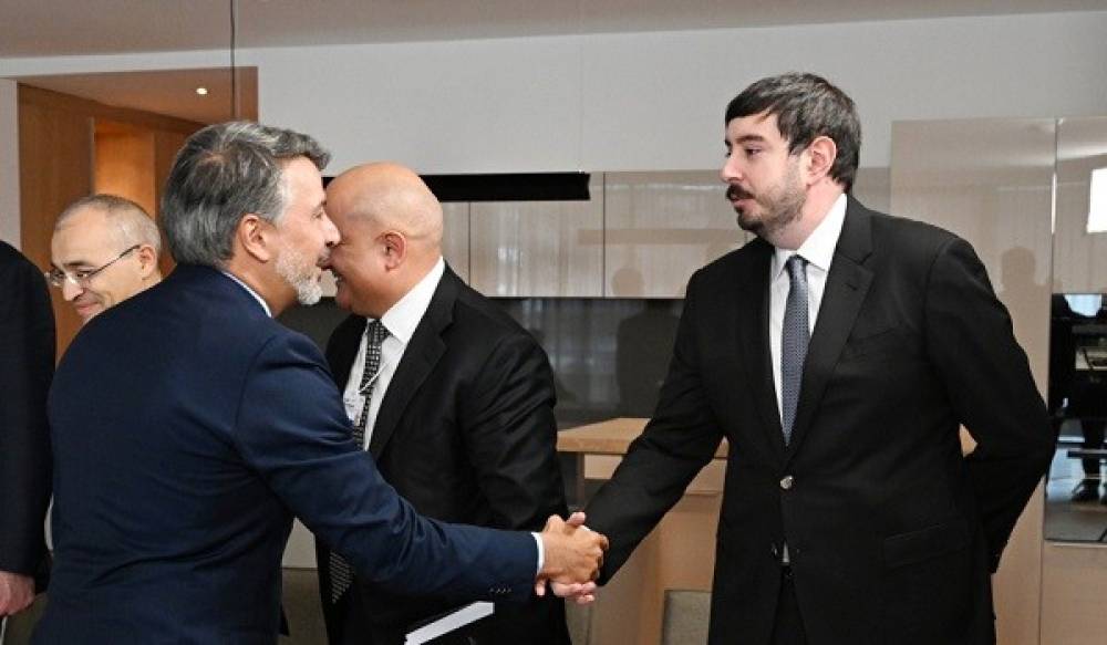 Heydər Əliyev də Davos forumunda iştirak edir