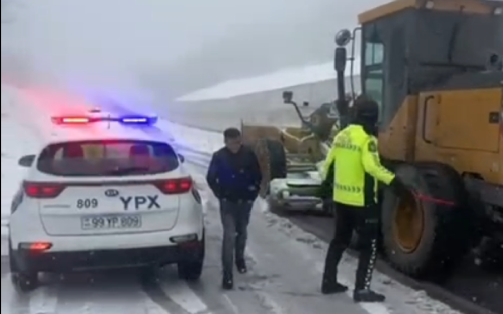 Bakı-Şamaxı yolunda son vəziyyət - VİDEO