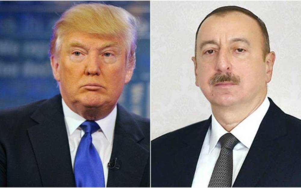 İlham Əliyev Trampa paylaşımına görə təşəkkür etdi