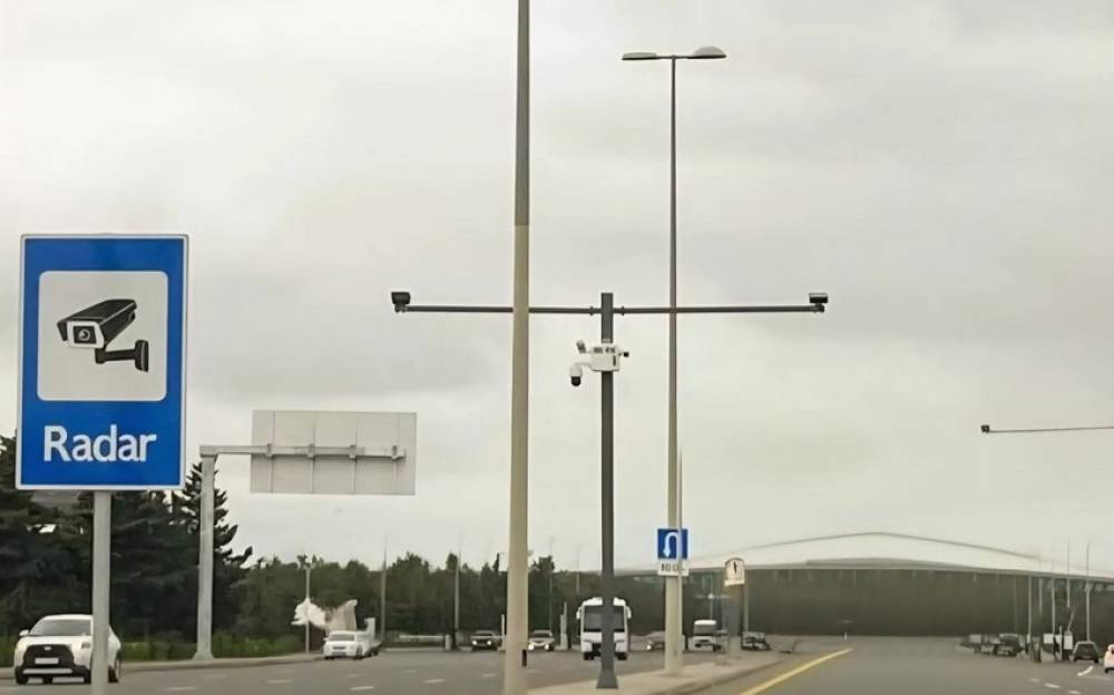 Biləsuvarda qəza riskinin yüksək olduğu ərazilərdə 12 ədəd radar quraşdırılır 
