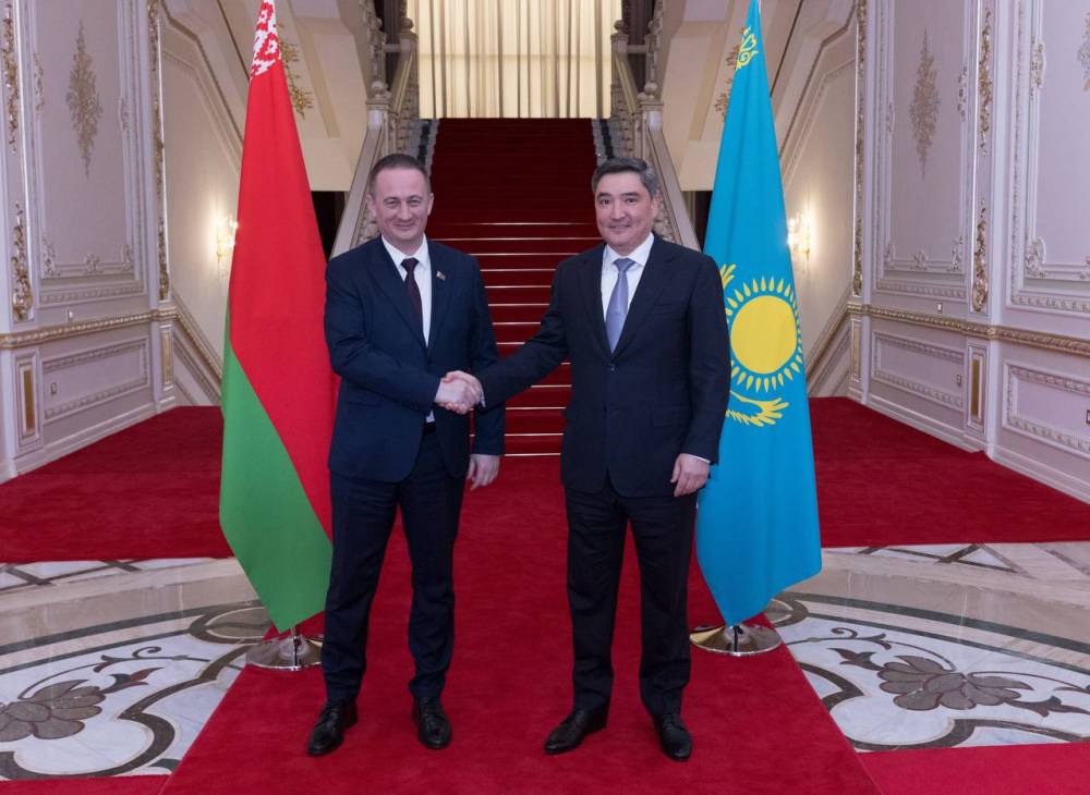 Qazaxıstan və Belarus baş nazirlərinin görüşü baş tutub
