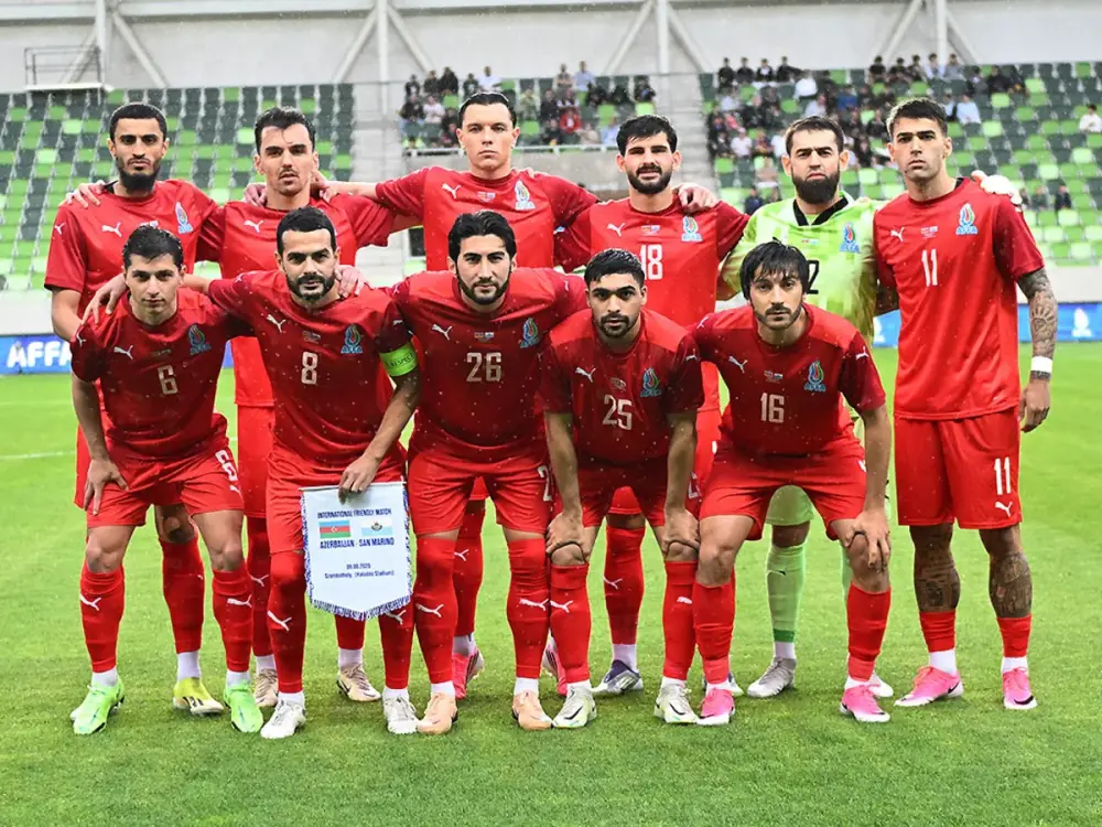 Azərbaycan millisi FIFA reytinqində iki pillə geriləyib