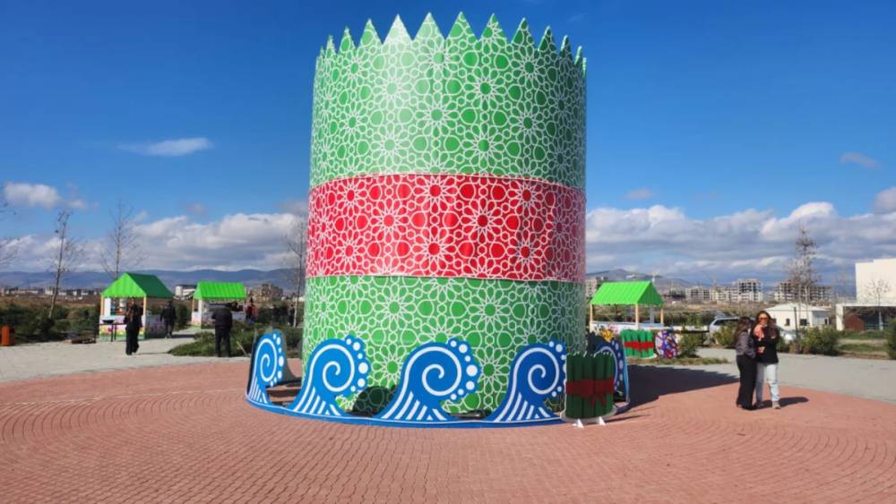 Ağdam şəhərində Novruz yarmarkası fəaliyyətə başlayıb