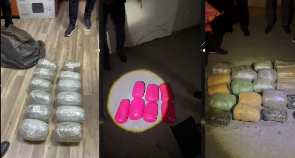 Baş İdarə əməliyyat keçirib, 4 nəfərdən 43 kq narkotik vasitə götürülüb