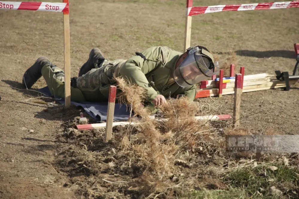 Ötən həftə 1 200 hektara yaxın ərazi minalardan təmizlənib
