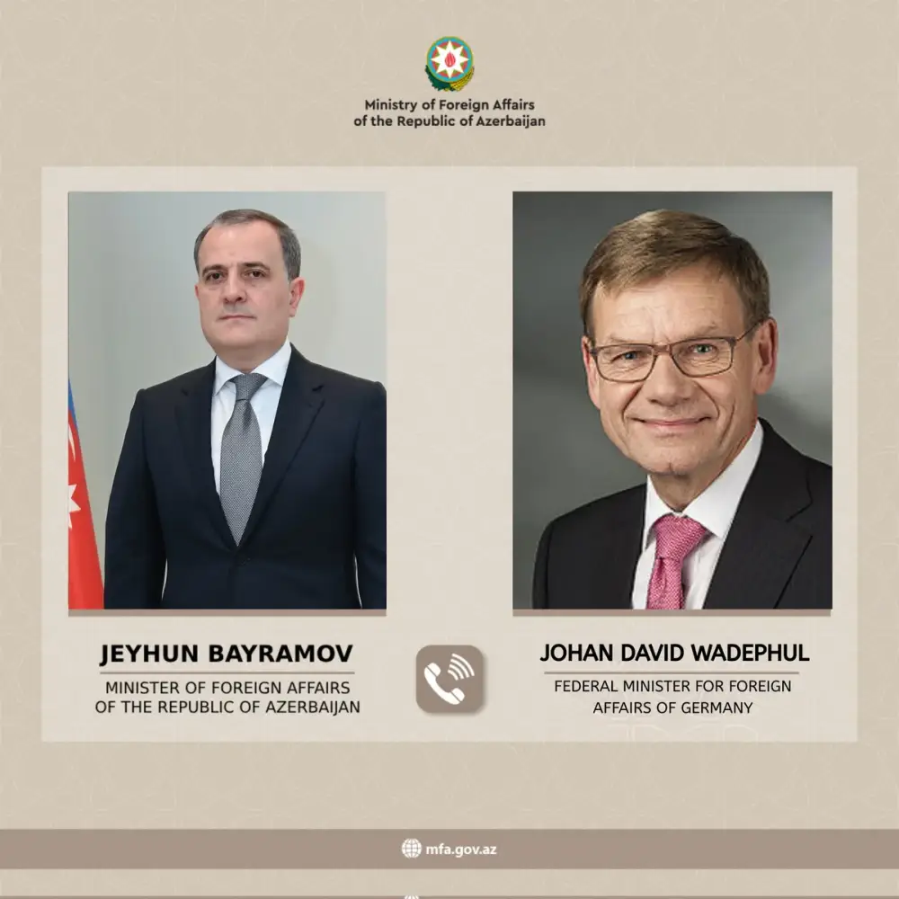 Almaniya vətəndaşlarının İrandan təxliyəsində göstərilən dəstəyə görə Azərbaycana təşəkkür edib