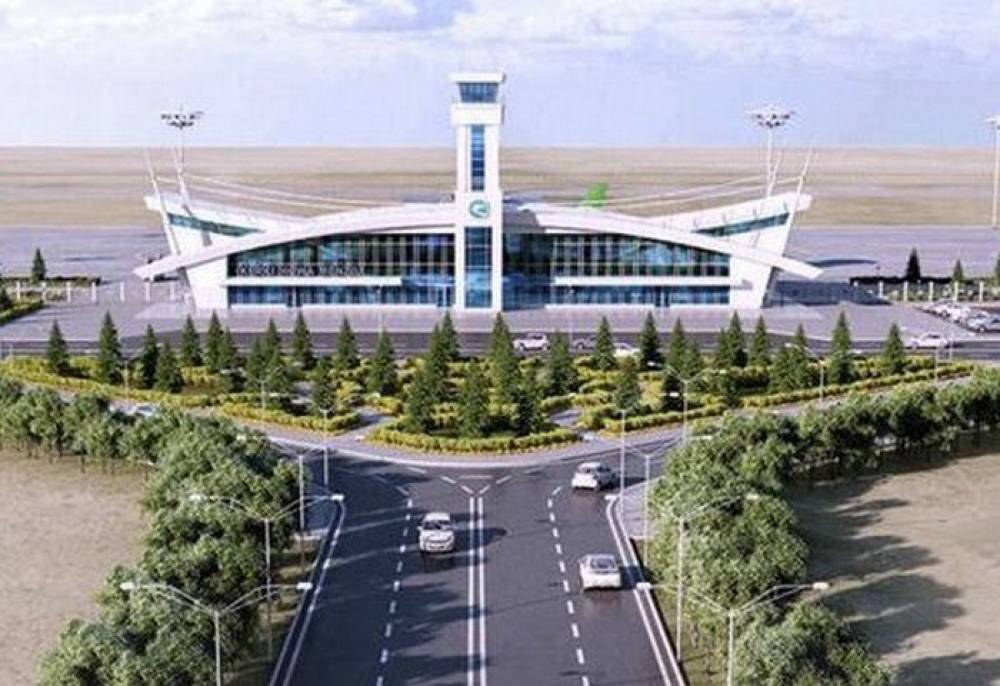 Türkmənistanda beynəlxalq hava limanı açıldı