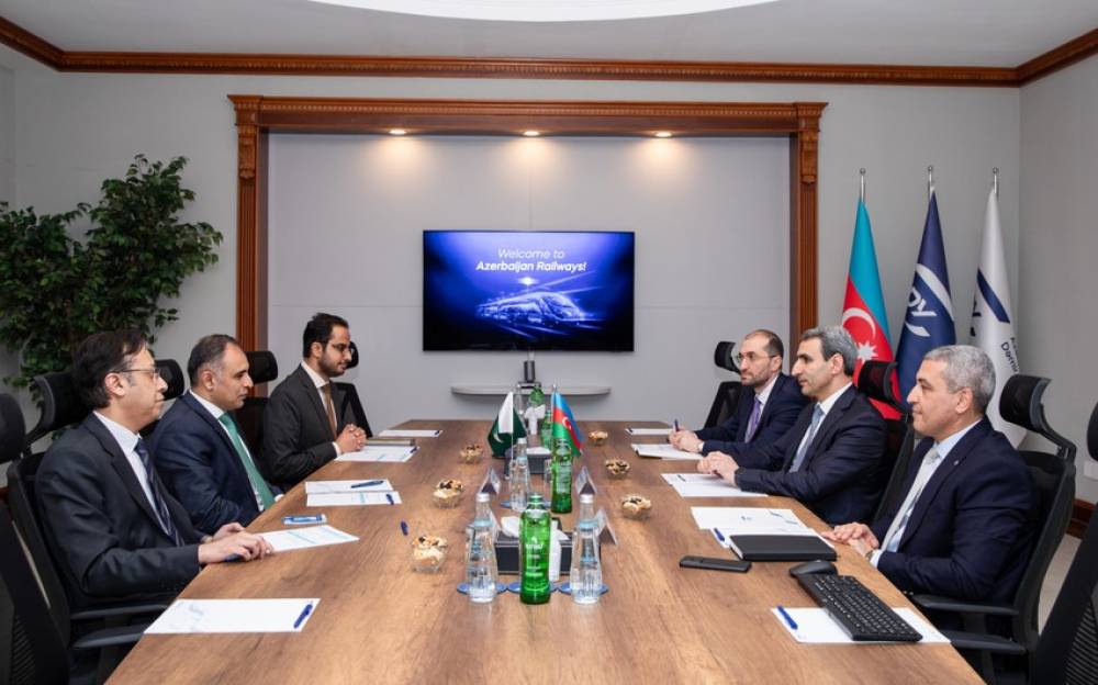 Azərbaycan və Pakistan arasında dəmiryol sahəsində əməkdaşlığın perspektivləri müzakirə olunub