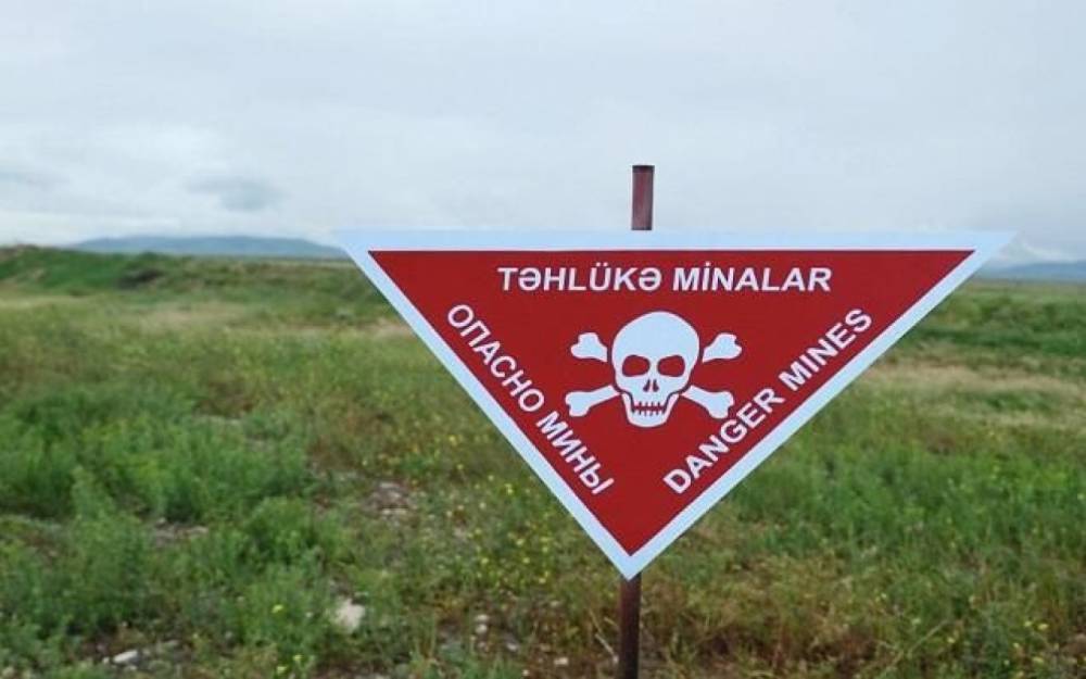 Azad edilmiş ərazilərdə daha 132 mina aşkarlanıb