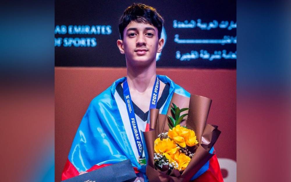 Taekvondoçumuz dünya birinciliyində bürünc medal QAZANDI