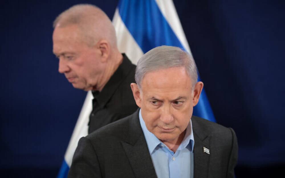 Netanyahu müdafiə nazirini işdən çıxardı