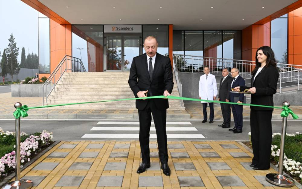 Prezident açılış etdi - FOTOLAR