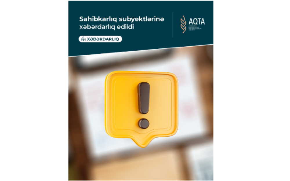 AQTA bu sahibkarlıq subyektlərinə xəbərdarlıq etdi