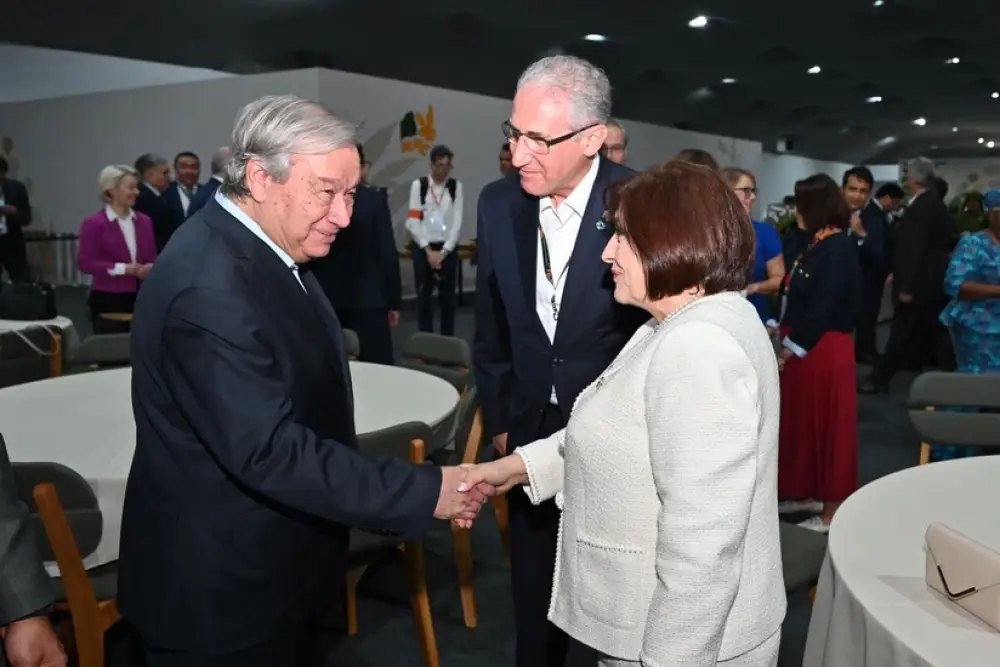 Sahibə Qafarova COP30-un Liderlər Sammitinin açılış mərasimində iştirak edir