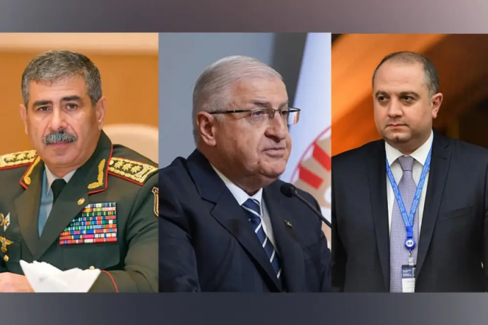 Yaşar Gülər azərbaycanlı və gürcüstanlı həmkarı ilə təyyarə qəzasını müzakirə edib