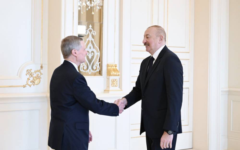 İlham Əliyev qəbul keçirdi - FOTOLAR