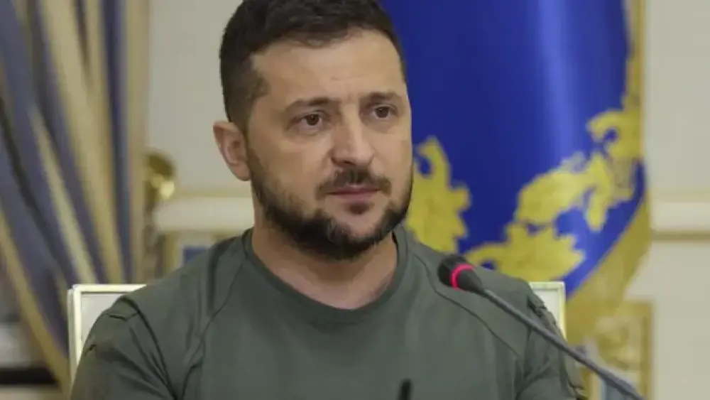 Zelenski: Rusiyanın iki hava hücumundan sonra Ukrayna elektrik problemi ilə üzləşib