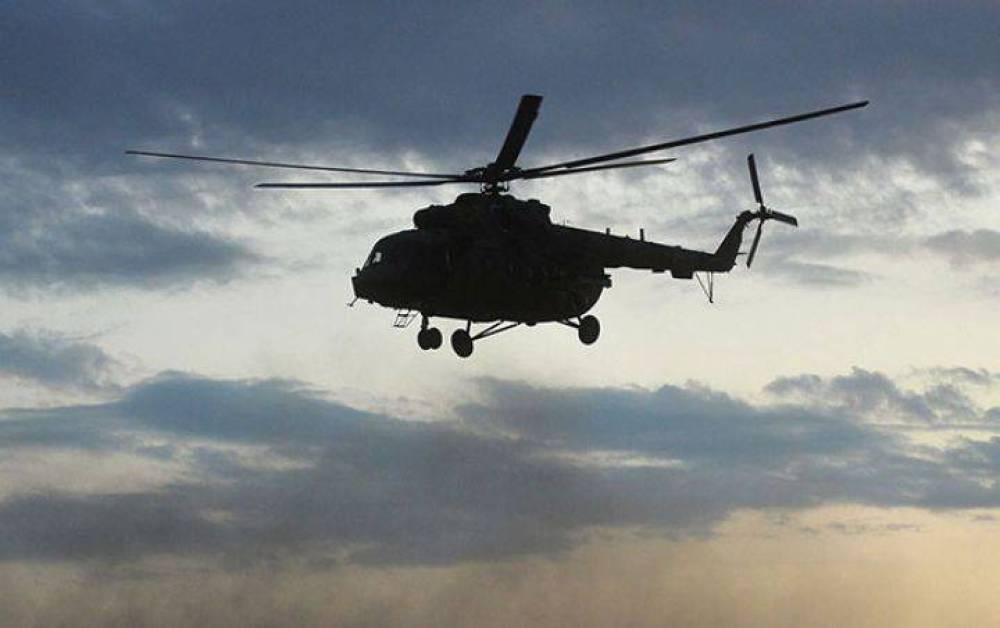 İranda helikopter qəzaya uğradı