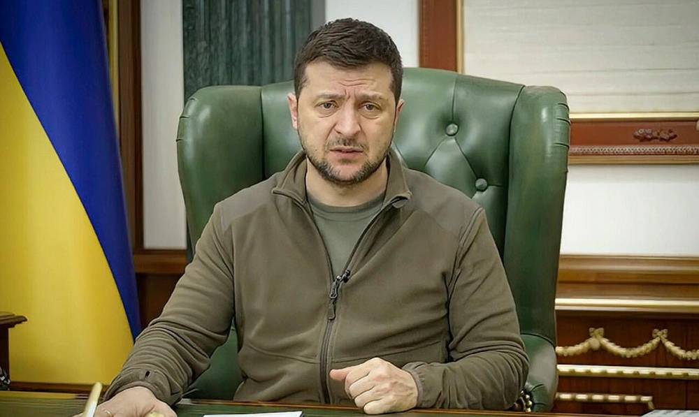 Zelenski: Rusiya Silahlı Qüvvələri 450-dən çox PUA ilə hücum etdi