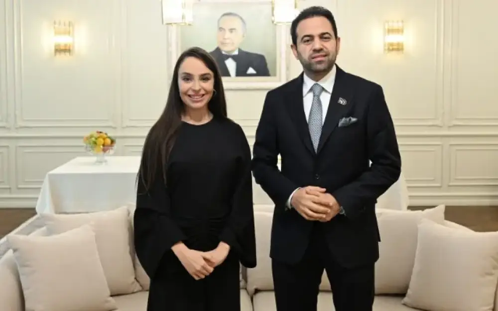 Leyla Əliyeva Məhəmməd Əbdülsalam ilə görüşdü - FOTO
