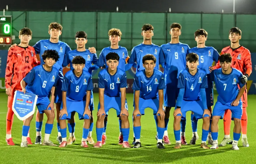 Azərbaycan millisinin U-15 dünya çempionatında rəqibi bəlli oldu