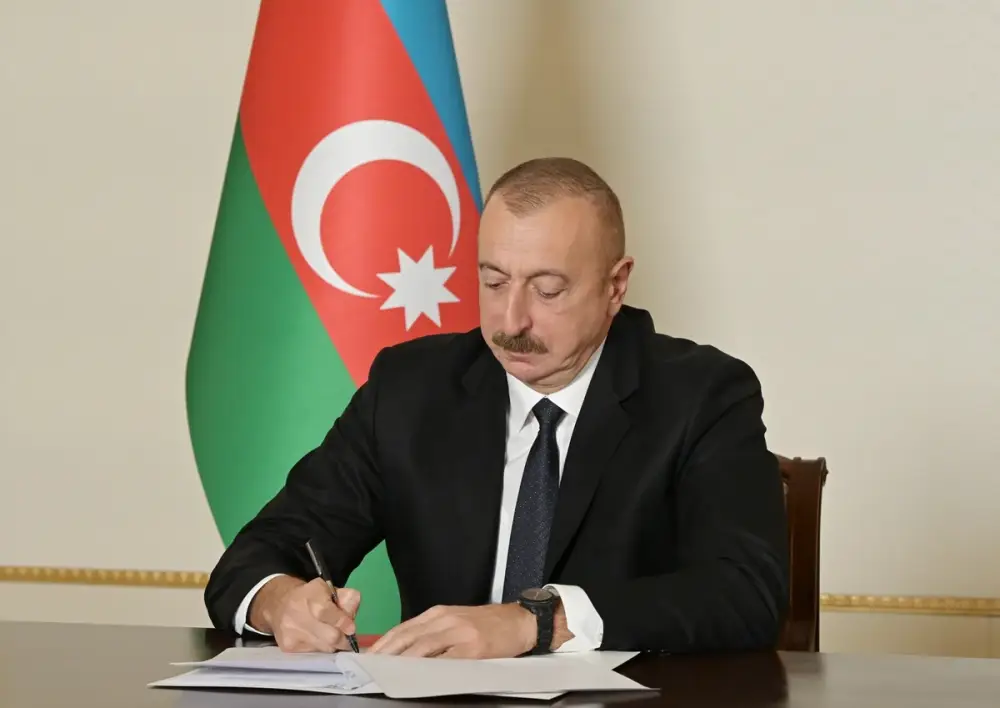 Prezident Azərbaycan və BMT İqlim Katibliyi arasında memorandumu təsdiqləyib