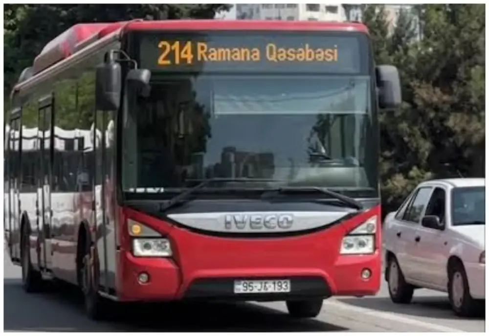 Bakıda 5 müntəzəm marşrutun hərəkət sxemi dəyişdirilib
